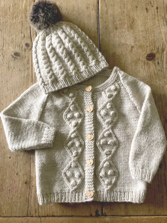 Lisa F Riley Cardi and Hat BC98